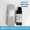 FESTO Válvula solenoide Festo VUVS-L25-M52-AD-G14-F8-1C1 575503 dos cinco vías