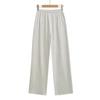 Nuevos Pantalones Deportivos Casuales Americanos de Color Sólido con Cordón y Encaje para Mujer 2025 Otoño Sueltos Rectos de Pierna Ancha
