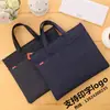 Bolsa de Arquivo em Lona Bolsa Maleta Portátil Bolsa de Armazenamento de Dados A4 Bolsa para Assuntos de Reunião Bolsa de Trabalho Bolsa de Trabalho Bolsa de Trabalho