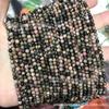 3mm contas redondas pequenas contas de arroz contas soltas anel de gancho de cabelo pedra natural DIY acessórios de jóias de ágata contas de cristal contas contas