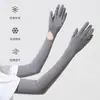 Guantes de Protección Solar para Mujer Manga Larga para Conducir Protección para Brazos Anti-ultravioleta Verano Delgados Guantes de Ciclismo Holgados Antideslizantes Venta al por Mayor