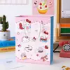 Bolsa de regalo de animal lindo de dibujos animados famosa en internet, bolsa de papel para envolver regalos de cumpleaños de alta apariencia, bolsa tote de compras y almacenamiento