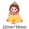 Acessórios de Resina DIY Desenho Animado Joias Versão Q Princesa Cola de Creme Grampo de Cabelo Feito à Mão Capa de Celular Fivela de Sapato Acessórios para Chaveiro