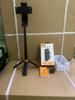 Novo Mini Selfie Stick JC-25 Viagem Portátil Armazenamento Tripé de Chão Luz Celular Foto