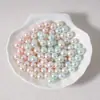 Contas Coloridas com Brilho de Alta Qualidade, Pérolas de Imitação, Materiais para Miçangas Artesanais DIY, 20 Anos de Experiência na Fábrica, Suporte a Personalização