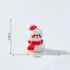 Navidad Transfronteriza Nieve Muñeco de Nieve Ciervo Lindo Paisaje de Nieve Decoración DIY Accesorios Mini Adornos de Escritorio
