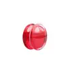 1 6-22mm fluxo sanguíneo vermelho acrílico transparente orelha larga europeu e americano body piercing joias comércio exterior punk