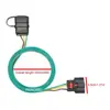 Arnés de Cableado para Remolque de 4 Pines Personalizado 56375 118285 para Chevrolet Equinox/GMC Terrain 18-23