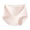 Calcinha Feminina Algodão Antibacteriano Plus Size Cintura Alta 10A 100kg Presente para Mãe, Forro Antibacteriano Extra Longo Calcinha Cintura Alta Plus Size