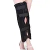Férula de fijación para articulación de rodilla con soporte de placa de acero, correa de fijación para extremidad inferior, soporte de fijación para fractura de pierna, estabilizador para lesión de rodilla