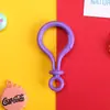 6cm Ecológico Espesado PP Hebilla de Plástico Colorida Llavero Hebilla de Bombilla Hebilla de Plástico Hebilla para Colgar Muñeca Accesorios Hebilla de Plástico