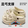 Zuecos de Suela Gruesa Lidani para Mujer, Nuevo Modelo 2026, con Soporte para el Arco, Antideslizantes, Resistentes al Olor, Sandalias de Playa para Exteriores para Verano