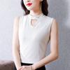 2023 Nuevo Sling Camiseta Base Interior para Mujer Verano con Cuentas Elegante Top Slim Hueco Chaleco sin Mangas Trendy
