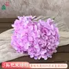 Simulação de Buquê de 5 Cabeças de Hortênsia Flores Artificiais Hortênsia Artificial Atacado Produtos Acabados para Decoração de Casamento e Paisagismo