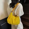 Nova Bolsa de Ombro Fashion Grande Capacidade com Alça de Ombro Ajustável para Trabalho e Deslocamento Bolsa Tote Versátil Tendência Bolsa Transversal para Mulheres