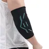 Coderas Deportivas para Hombres y Mujeres, Coderas de Nylon Tejido Elástico en Cuatro Direcciones Extendido que Absorbe el Sudor, Baloncesto Transpirable Cálido Equipo de Protección Deportiva