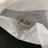 Anillo de Traje Antiguo Retro Simple Femenino Hip Hop Ins Masculino Moderno Moda Elegante Diseño de Nicho Anillo Abierto para Dedo Índice