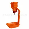 Bebedero Doble para Pollos y Patos con Boquilla Doble, Taza Colgante y Bandeja de Agua, Taza de Agua Multifuncional Automática para la Cría de Pollos, Patos y Gansos