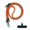 Goma para cordón de teléfono móvil de 10 mm de grosor, cuerda ajustable en diagonal, clip para teléfono móvil, cordón anti-pérdida, cordón para cuello