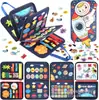 Tablero de Aprendizaje de Fieltro Nuevo Transfronterizo Cpc Ce Niños Educación Temprana Juguetes Educativos Montessori Entrenamiento Versión Ocupada de Fieltro