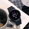 Reloj electrónico de unicornio más vendido simple estudiantes de primaria y secundaria reloj multifunción reloj despertador luminoso reloj de pareja una generación de cabello