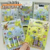 Nuevo Sanrio Kuromi Set de 9 Mini Cintas Portacintas DIY Pegatinas para Agenda Manual del Estudiante Exportación