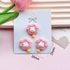 Lindo conejito helado resina accesorios diy parche para carcasa de teléfono móvil material para accesorios para el cabello