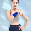 Muñequera Extensa Bordada con Etiqueta Tejida para Hombres y Mujeres, Muñequera Deportiva, Absorbente de Sudor, Transpirable para Baloncesto y Voleibol en Verano