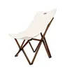 Silla plegable Silla mariposa Sillón de madera maciza Silla de director Silla Kermit Silla con respaldo de lona Silla de playa Silla luna