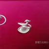 Artesanías étnicas Miao de Guizhou, accesorios de bordado Miao, engastes para anillos DIY de plata Miao, engastes base para piezas de bordado incrustadas, engastes para anillos