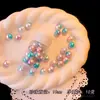 Perla Simulada Cáñamo Flujo Bola Ruidosa Relleno de Pegamento Material Hecho a Mano DIY Pellizcar Bola Hecha a Mano Relleno de Pegamento en Crema