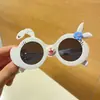 Nuevas gafas de sol infantiles de conejito, lindas de dibujos animados, lindas gafas de sol para niños y niñas, gafas de sol de protección solar de moda, gafas de protección solar