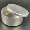 Caixa de Alumínio para Amostragem de Solo, Caixa Redonda para Armazenamento de Amostras, Caixa para Pesagem de Solo, Recipiente para Amostra de Medição de Umidade, Caixas de Alumínio Grandes e Pequenas para Laboratório