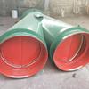 Convertidor de conducto de aire de hierro totalmente calificado, conmutador de ventilador de flujo axial de conducto de aire a presión, derivación de conducto de aire DN800