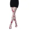 Medias para Mujer con Estampado de Corazón en los Labios, Carta de Amor de San Valentín, Fina, de Primavera y Otoño, Cruzada, Colección al por Mayor