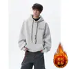 Sudadera con capucha bordada estilo americano, peso pesado, floral, lavada a la arena, para hombre, otoño, retro, corte holgado, casual, prenda exterior estilo pareja