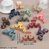 Estilo Morandi Color Grab Clip Shark Clip Clip de Cabelo Disco Hair Grab Clip Grande Quantidade de Cabelo Multi-Hair Acessórios Headwear Cube