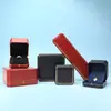 Linha Horizontal Estilo Europeu Joia Colar Anel Pingente Caixa de Joias Caixa de Embalagem de Papel Especial Cartão Casa Mesmo Estilo Fábrica Atacado