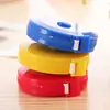 Linda mini cinta métrica automática, cinta métrica suave portátil para medir medidas corporales, circunferencia de cintura, altura, adecuada para uso doméstico y sastrería