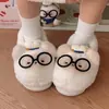 Venta Caliente Zapatilla de Algodón Gato Bollo al Vapor Mujer Lindas Invierno Exterior Hogar Hombre Mujer Pareja Interior Cálidas Zapatos de Algodón Mayoreo