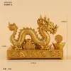 Ornatos de liga manoplas pote das cem bênçãos bule pequeno ornamentos rotativos mahjong bacia de tesouro sólida artesanato em metal