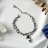 Pulsera de Cerámica que No se Desvanece, Nuevo Estilo Chino Versátil Joyería de Estilo Nacional para Mujeres, Artículos Pequeños al por Mayor para Puestos, Artículo de Venta Caliente