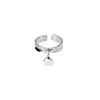 Estilo Coreano estilo Ins Diseño de Nicho Sentido de la Personalidad Anillo Circular Abierto Índice de Alto Grado Anillo para el Dedo Índice Mujeres Joyería de Moda que No se Desvanece