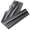 Calça Casual Masculina de Luxo Leve, Nova Calça Esportiva de Outono, Calça Masculina Reta de Tamanho Grande, Calça de Algodão Solta com Forro de Fleece 62
