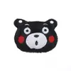 Algodón Joyería Muñeco de Peluche de Dibujos Animados Oso de Kumamoto Accesorios para Camioneta Accesorios para Ropa Juguete Perro Parchal