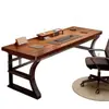 Escritorio de computadora, escritorio casero de escritorio, escritorio rectangular de oficina para dormitorio, banco de trabajo, escritorio de juegos para dos personas, mesa de computadora engrosada
