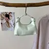 Bolsa de Ombro Meia-Lua Elegante e Simples Shuai Mi Jia para Mulheres 2026 Nova Bolsa Transversal Simples na Moda Tendência