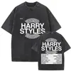 Tamanho Europeu TransfronteiriçoVintage LavadoHarry Sty Juntos Turnê 2026 Merch t