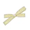 Pinza de Pelo con Lazo de Cristal de Moda Coreana para Mujer, Nuevo Clip para Flequillo Lateral de Verano con Sentido de Atmósfera, Pinza de Pato