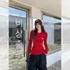 Camiseta Básica de Punto Gris Simple Única para Mujer, Suéter para Capas de Otoño e Invierno con Diseño Elegante, Top de Manga Larga para Mujer